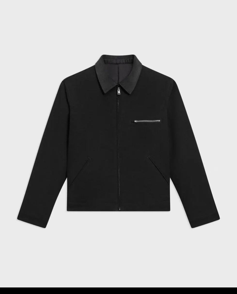 Theory Men's Workwear Jacket in Moleskin Twill