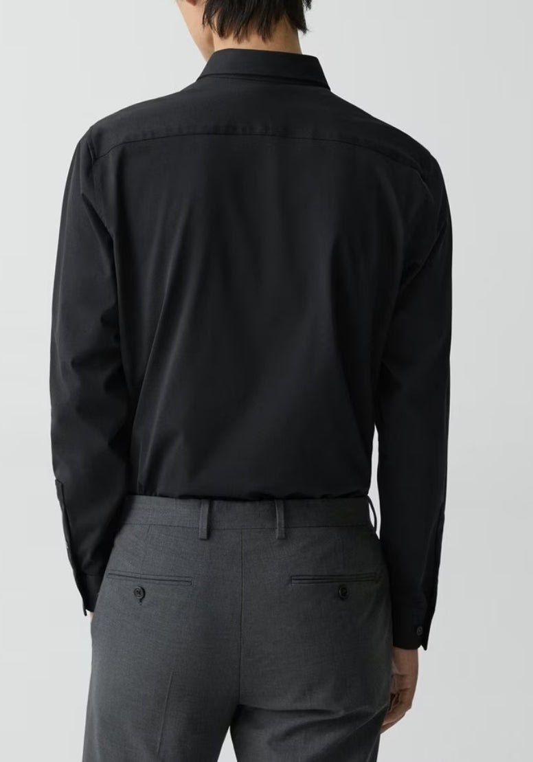 Theory Sylvain Shirt in Structure Knit