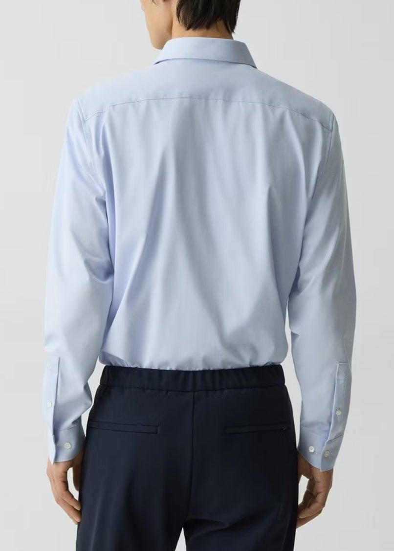 Theory Sylvain Shirt in Structure Knit