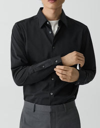 Theory Sylvain Shirt in Structure Knit
