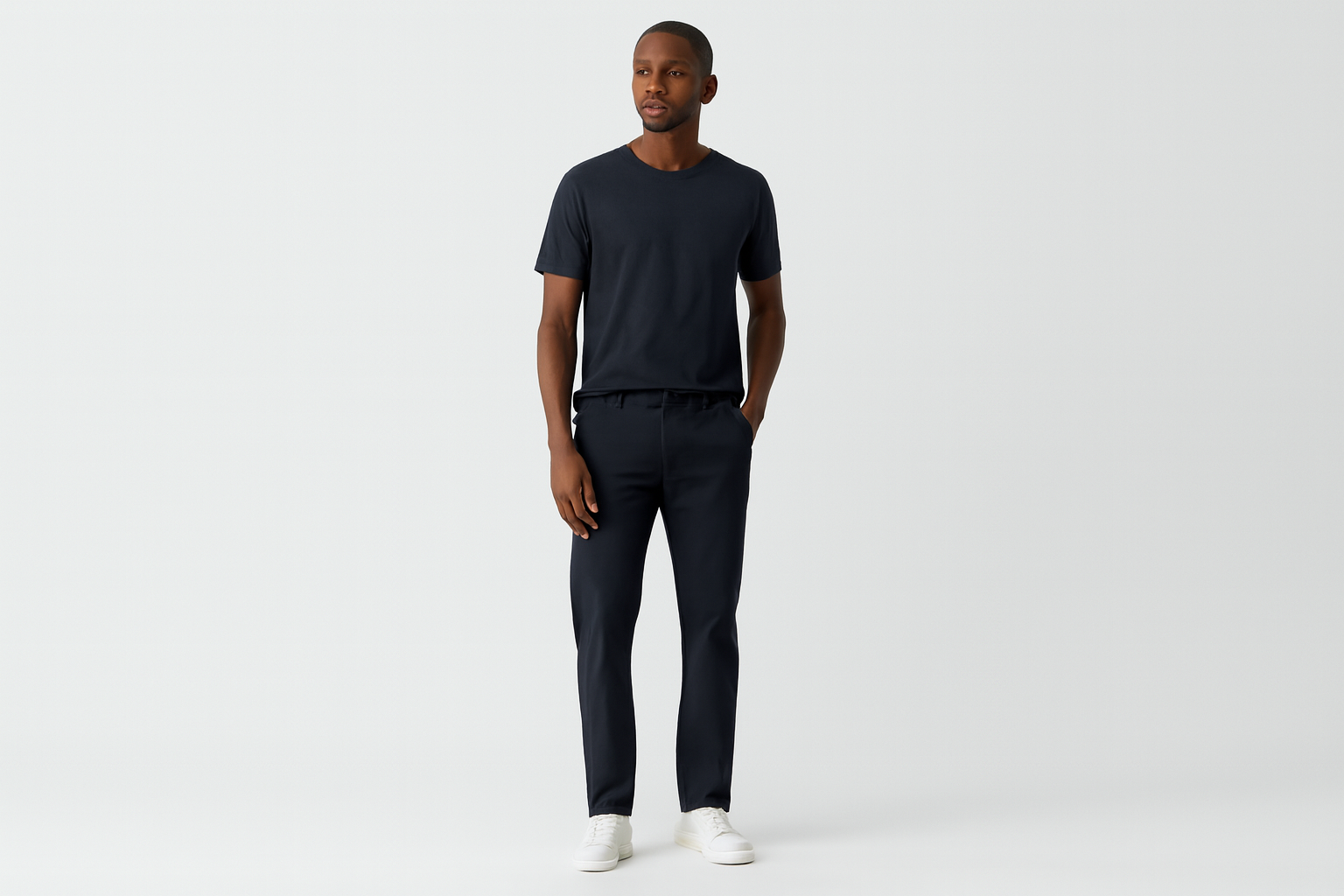 Updated product image with African American model